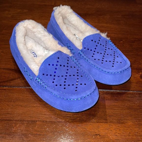 UGG Ansley Crystal Diamond Night Sky Suede Slippers - Picture 3 of 10